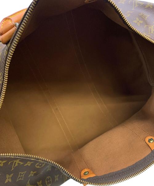 LOUIS VUITTON（ルイ ヴィトン）LOUIS VUITTON (ルイ ヴィトン) モノグラム　キーポル50　トラベルバッグ ブラウンの古着・服飾アイテム