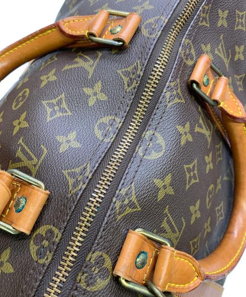 LOUIS VUITTON（ルイ ヴィトン）LOUIS VUITTON (ルイ ヴィトン) モノグラム　キーポル50　トラベルバッグ ブラウンの古着・服飾アイテム