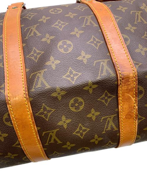 LOUIS VUITTON（ルイ ヴィトン）LOUIS VUITTON (ルイ ヴィトン) モノグラム　キーポル50　トラベルバッグ ブラウンの古着・服飾アイテム