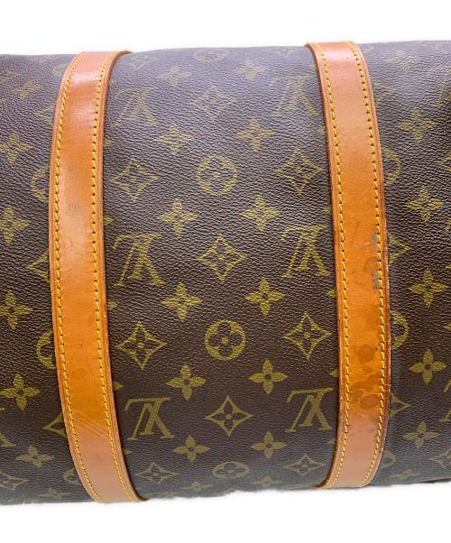 LOUIS VUITTON（ルイ ヴィトン）LOUIS VUITTON (ルイ ヴィトン) モノグラム　キーポル50　トラベルバッグ ブラウンの古着・服飾アイテム