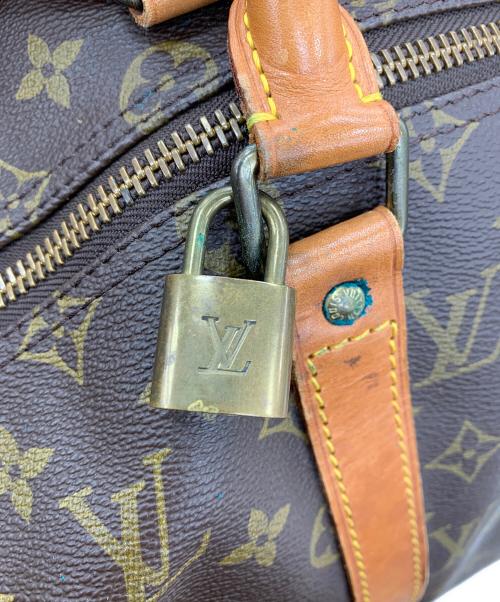 LOUIS VUITTON（ルイ ヴィトン）LOUIS VUITTON (ルイ ヴィトン) モノグラム　キーポル50　トラベルバッグ ブラウンの古着・服飾アイテム
