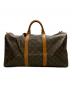 LOUIS VUITTON (ルイ ヴィトン) モノグラム　キーポル50　トラベルバッグ ブラウン：55000円