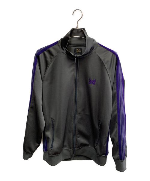Needles（ニードルズ）Needles (ニードルズ) Needles　グレー×パープル　トラックジャケット グレー×パープル サイズ:SIZE Lの古着・服飾アイテム