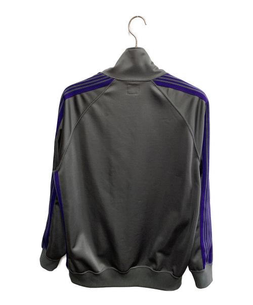 Needles（ニードルズ）Needles (ニードルズ) Needles　グレー×パープル　トラックジャケット グレー×パープル サイズ:SIZE Lの古着・服飾アイテム