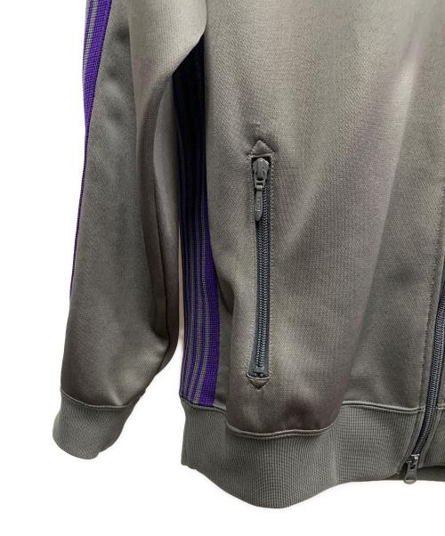 Needles（ニードルズ）Needles (ニードルズ) Needles　グレー×パープル　トラックジャケット グレー×パープル サイズ:SIZE Lの古着・服飾アイテム