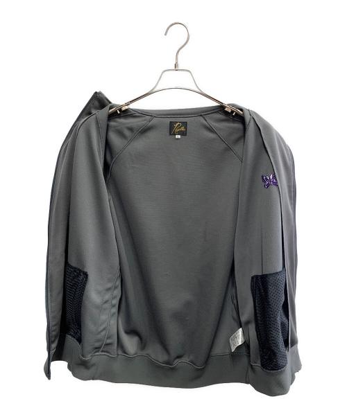 Needles（ニードルズ）Needles (ニードルズ) Needles　グレー×パープル　トラックジャケット グレー×パープル サイズ:SIZE Lの古着・服飾アイテム
