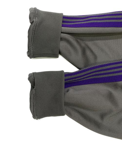 Needles（ニードルズ）Needles (ニードルズ) Needles　グレー×パープル　トラックジャケット グレー×パープル サイズ:SIZE Lの古着・服飾アイテム