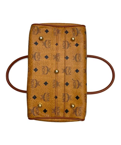 MCM（エムシーエム）MCM (エムシーエム) MCM　ヴィセトス　ブラウン　2WAYミニボストンバッグ ブラウンの古着・服飾アイテム
