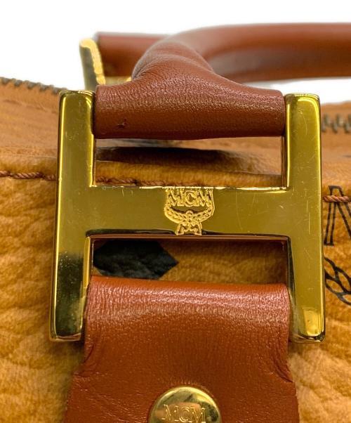 MCM（エムシーエム）MCM (エムシーエム) MCM　ヴィセトス　ブラウン　2WAYミニボストンバッグ ブラウンの古着・服飾アイテム