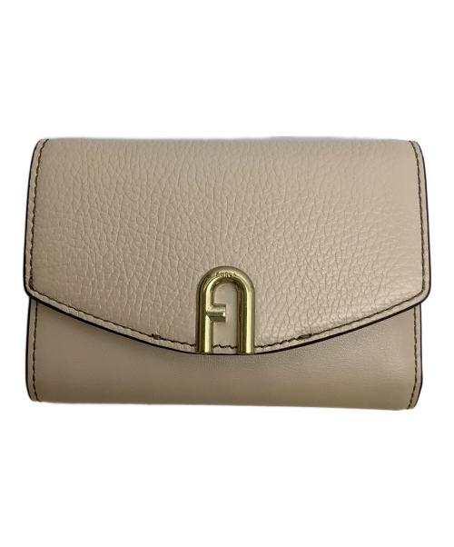 FURLA（フルラ）FURLA (フルラ) FURLA　ベージュ　3つ折り財布 ベージュの古着・服飾アイテム