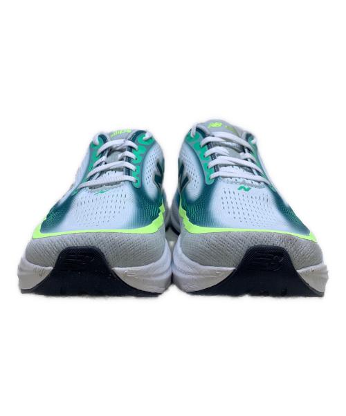 NEW BALANCE（ニューバランス）NEW BALANCE (ニューバランス) ATMOS (アトモス) NEW BALANCE　atmos　ホワイト×グリーン　ELLIPSE V1　スニーカー ホワイト×グリーン サイズ:SIZE 26cmの古着・服飾アイテム
