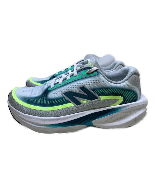 NEW BALANCE（ニューバランス）NEW BALANCE (ニューバランス) ATMOS (アトモス) NEW BALANCE　atmos　ホワイト×グリーン　ELLIPSE V1　スニーカー ホワイト×グリーン サイズ:SIZE 26cmの古着・服飾アイテム