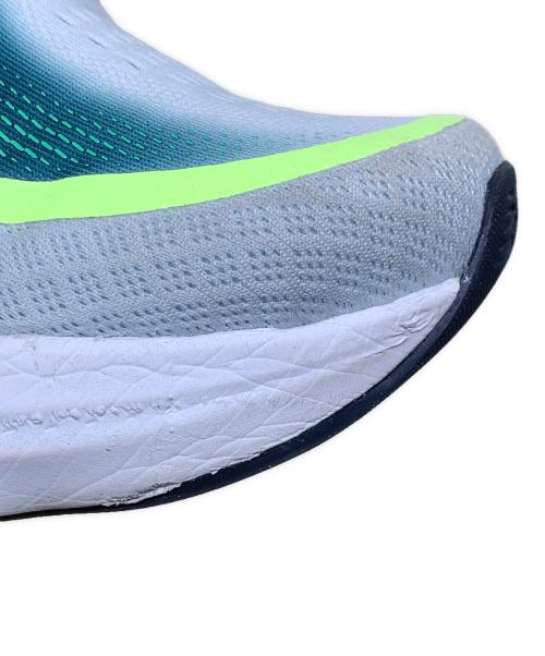 NEW BALANCE（ニューバランス）NEW BALANCE (ニューバランス) ATMOS (アトモス) NEW BALANCE　atmos　ホワイト×グリーン　ELLIPSE V1　スニーカー ホワイト×グリーン サイズ:SIZE 26cmの古着・服飾アイテム