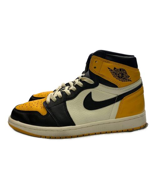 NIKE（ナイキ）NIKE (ナイキ) NIKE　イエロー×ブラック　Air Jordan 1 Retro High OG 