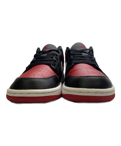 NIKE（ナイキ）NIKE (ナイキ) NIKE　レッド×ブラック　AIR JORDAN1 LOW　スニーカー レッド×ブラック サイズ:SIZE 27.5cmの古着・服飾アイテム