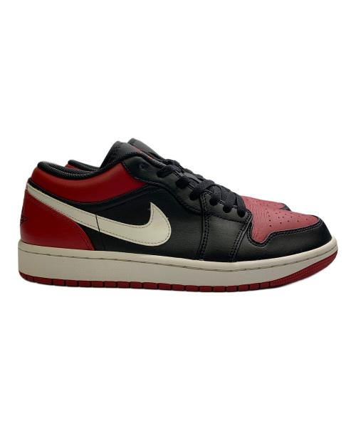 NIKE（ナイキ）NIKE (ナイキ) NIKE　レッド×ブラック　AIR JORDAN1 LOW　スニーカー レッド×ブラック サイズ:SIZE 27.5cmの古着・服飾アイテム