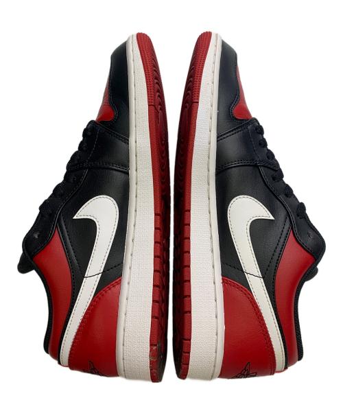 NIKE（ナイキ）NIKE (ナイキ) NIKE　レッド×ブラック　AIR JORDAN1 LOW　スニーカー レッド×ブラック サイズ:SIZE 27.5cmの古着・服飾アイテム