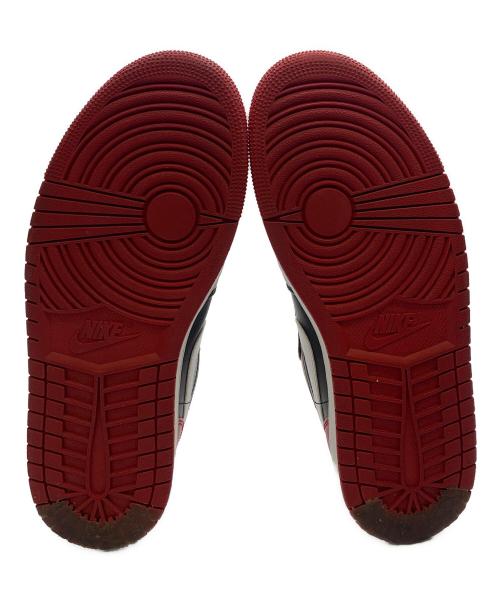 NIKE（ナイキ）NIKE (ナイキ) NIKE　レッド×ブラック　AIR JORDAN1 LOW　スニーカー レッド×ブラック サイズ:SIZE 27.5cmの古着・服飾アイテム