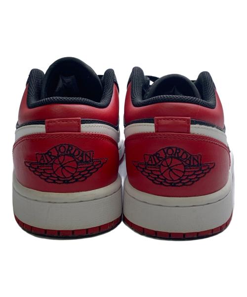 NIKE（ナイキ）NIKE (ナイキ) NIKE　レッド×ブラック　AIR JORDAN1 LOW　スニーカー レッド×ブラック サイズ:SIZE 27.5cmの古着・服飾アイテム