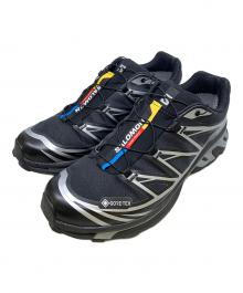 SALOMON（サロモン）の古着「SALOMON　ブラック×シルバー　XT-6 GTX　スニーカー」｜ブラック×シルバー