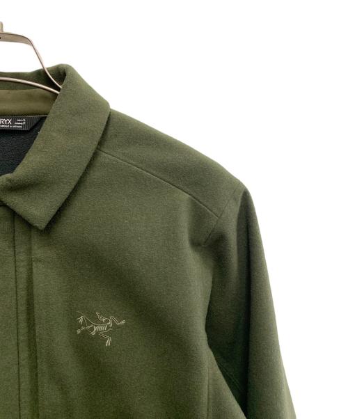 ARC'TERYX（アークテリクス）ARC'TERYX (アークテリクス) SAWYER WOOL OVERSHIRT オリーブ サイズ:Sの古着・服飾アイテム
