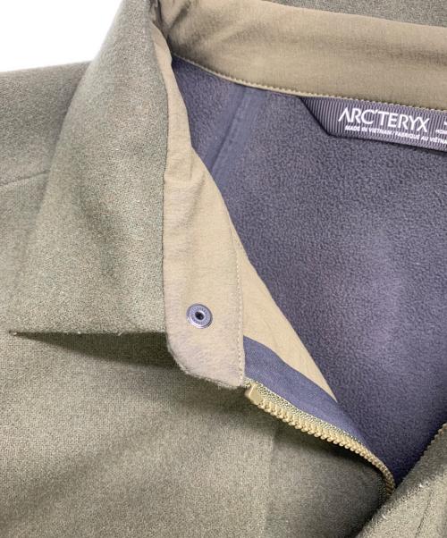 ARC'TERYX（アークテリクス）ARC'TERYX (アークテリクス) SAWYER WOOL OVERSHIRT オリーブ サイズ:Sの古着・服飾アイテム