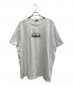 KITH×PEANUTSキス×ピーナッツ）の古着「Ocean View Classic Logo Tee」｜ホワイト
