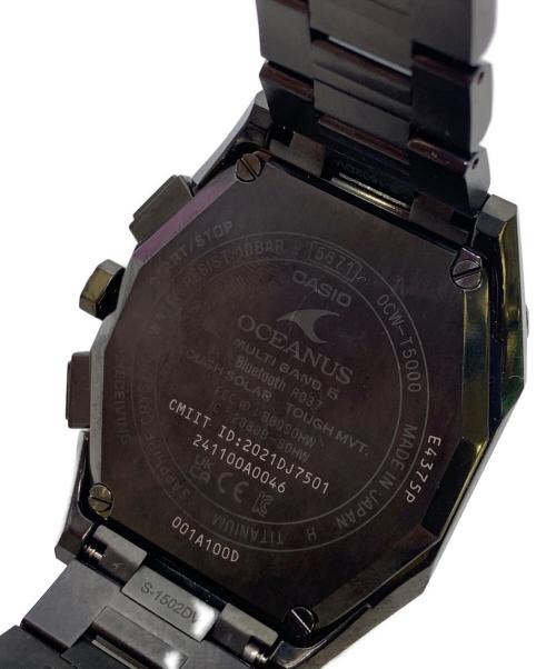 CASIO（カシオ）CASIO (カシオ) オシアナス　リストウォッチ ブラックの古着・服飾アイテム
