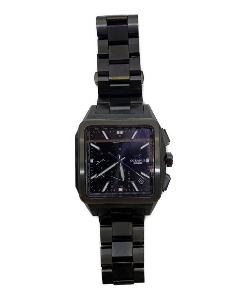 CASIO（カシオ）CASIO (カシオ) オシアナス　リストウォッチ ブラックの古着・服飾アイテム