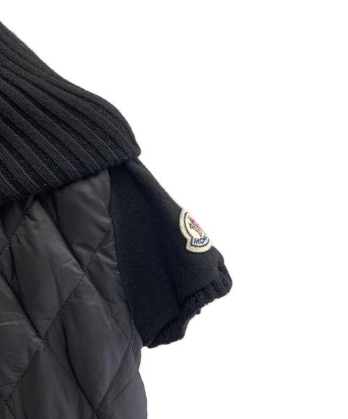 MONCLER（モンクレール）MONCLER (モンクレール) MONCLER キルティングワンピース ブラック サイズ:Mの古着・服飾アイテム