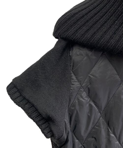 MONCLER（モンクレール）MONCLER (モンクレール) MONCLER キルティングワンピース ブラック サイズ:Mの古着・服飾アイテム