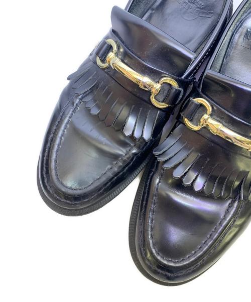 Dr.Martens（ドクターマーチン）Dr.Martens (ドクターマーチン) ADRIAN SNAFFLE　ビットローファー ブラック サイズ:不明の古着・服飾アイテム