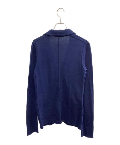LARDINI（ラルディーニ）LARDINI (ラルディーニ) ニットジャケット ネイビー サイズ:LARDINIの古着・服飾アイテム