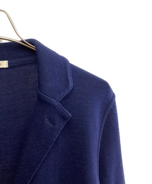 LARDINI（ラルディーニ）LARDINI (ラルディーニ) ニットジャケット ネイビー サイズ:LARDINIの古着・服飾アイテム