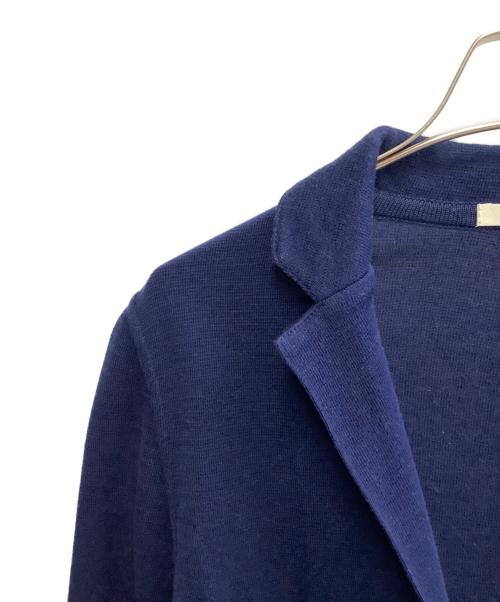 LARDINI（ラルディーニ）LARDINI (ラルディーニ) ニットジャケット ネイビー サイズ:LARDINIの古着・服飾アイテム