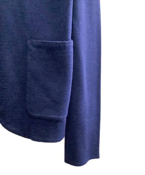 LARDINI（ラルディーニ）LARDINI (ラルディーニ) ニットジャケット ネイビー サイズ:LARDINIの古着・服飾アイテム