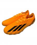 adidasアディダス）の古着「adidas　	オレンジ　サッカースパイク」｜オレンジ