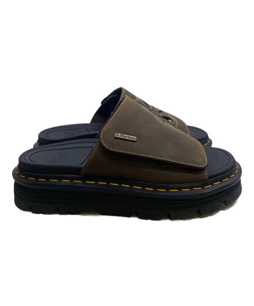 Dr.Martens（ドクターマーチン）Dr.Martens (ドクターマーチン) ZEBZAG SLIDE　サンダル ブラック×ブラウン サイズ:26.5の古着・服飾アイテム