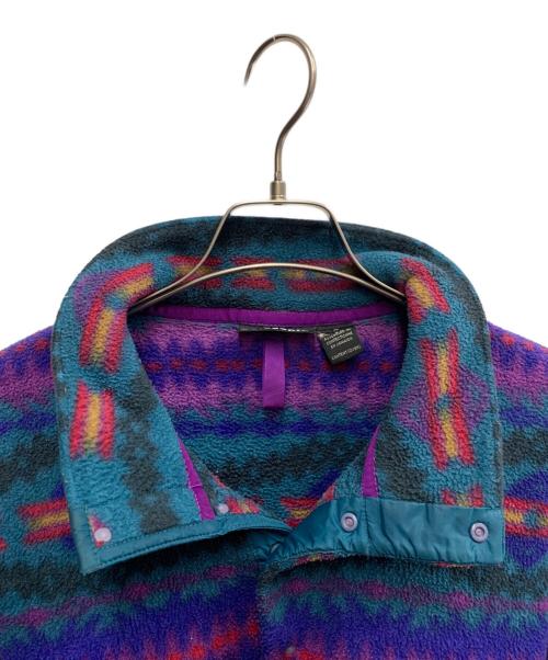 Patagonia（パタゴニア）Patagonia (パタゴニア) Patagonia　シンチラスナップT ブルー×パープル サイズ:Ｍの古着・服飾アイテム