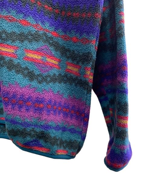 Patagonia（パタゴニア）Patagonia (パタゴニア) Patagonia　シンチラスナップT ブルー×パープル サイズ:Ｍの古着・服飾アイテム