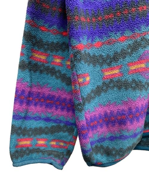Patagonia（パタゴニア）Patagonia (パタゴニア) Patagonia　シンチラスナップT ブルー×パープル サイズ:Ｍの古着・服飾アイテム