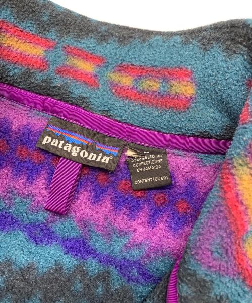 Patagonia（パタゴニア）Patagonia (パタゴニア) Patagonia　シンチラスナップT ブルー×パープル サイズ:Ｍの古着・服飾アイテム