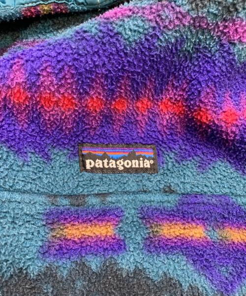 Patagonia（パタゴニア）Patagonia (パタゴニア) Patagonia　シンチラスナップT ブルー×パープル サイズ:Ｍの古着・服飾アイテム