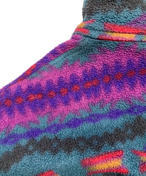 Patagonia（パタゴニア）Patagonia (パタゴニア) Patagonia　シンチラスナップT ブルー×パープル サイズ:Ｍの古着・服飾アイテム