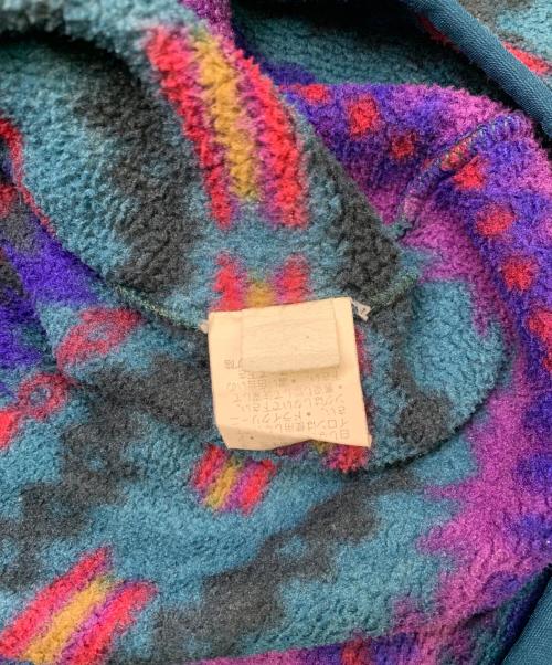 Patagonia（パタゴニア）Patagonia (パタゴニア) Patagonia　シンチラスナップT ブルー×パープル サイズ:Ｍの古着・服飾アイテム