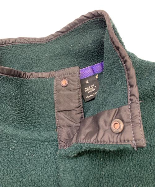 Patagonia（パタゴニア）Patagonia (パタゴニア) Patagonia　シンチラスナップT グリーン サイズ:Ｍの古着・服飾アイテム