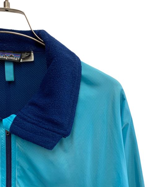 Patagonia（パタゴニア）Patagonia (パタゴニア) 90's フェザーウェイトジャケット ブルー×スカイブルー サイズ:Lの古着・服飾アイテム