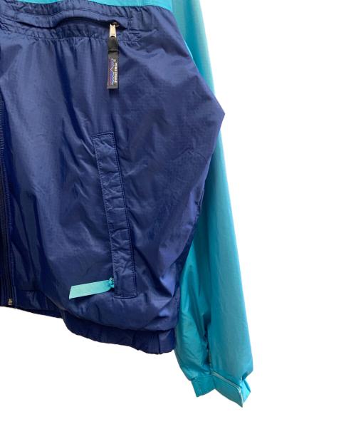 Patagonia（パタゴニア）Patagonia (パタゴニア) 90's フェザーウェイトジャケット ブルー×スカイブルー サイズ:Lの古着・服飾アイテム