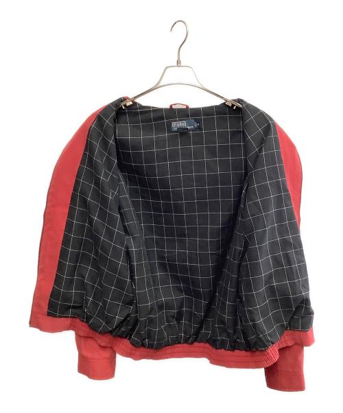 POLO RALPH LAUREN（ポロ・ラルフローレン）POLO RALPH LAUREN (ポロ・ラルフローレン) POLO RALPH LAUREN 90’ｓスイングトップ レッド サイズ:Mの古着・服飾アイテム