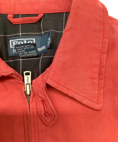 POLO RALPH LAUREN（ポロ・ラルフローレン）POLO RALPH LAUREN (ポロ・ラルフローレン) POLO RALPH LAUREN 90’ｓスイングトップ レッド サイズ:Mの古着・服飾アイテム
